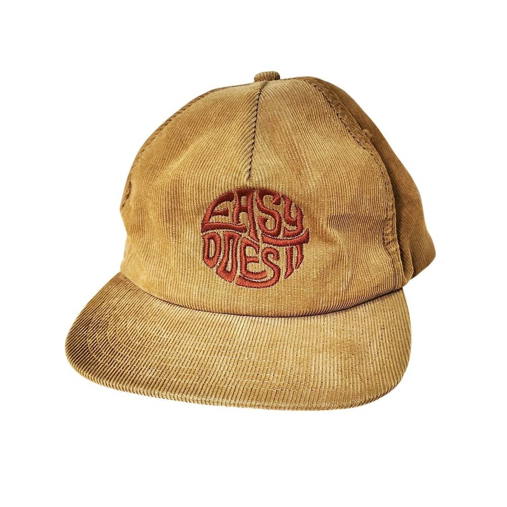 Katin Hat Unisex Easy Does It Retro Emblem Embroidered Cotton Snapback 60s 70s